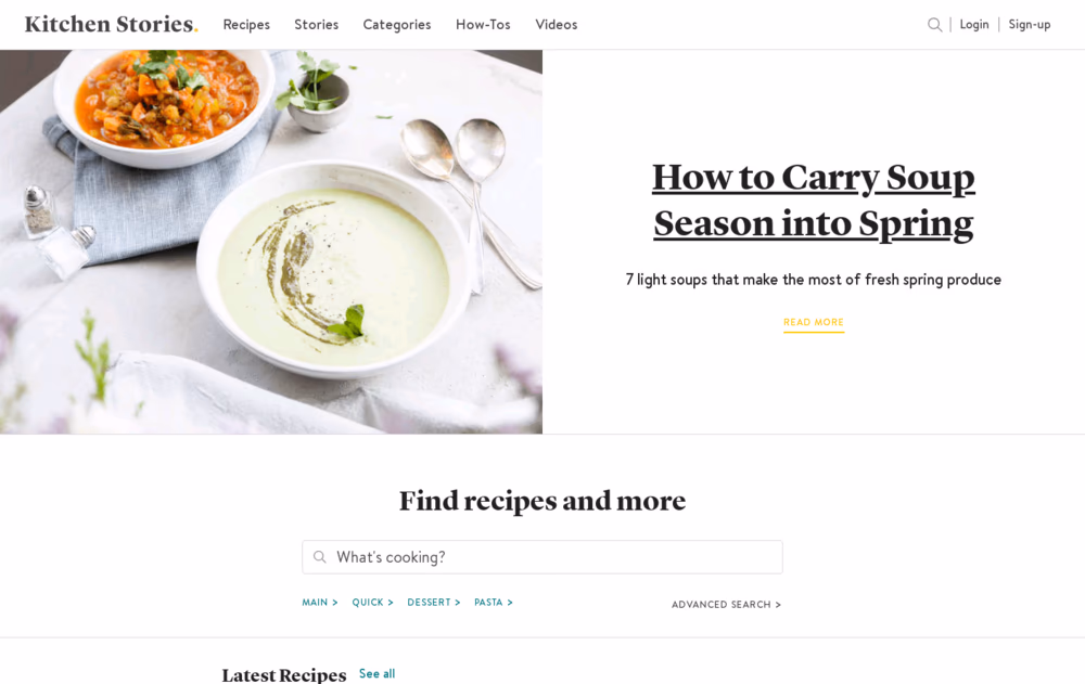 Kitchen Stories