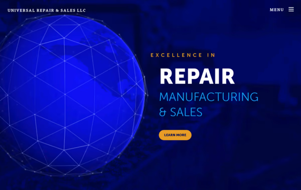  Universal Repair & Sales Web Design