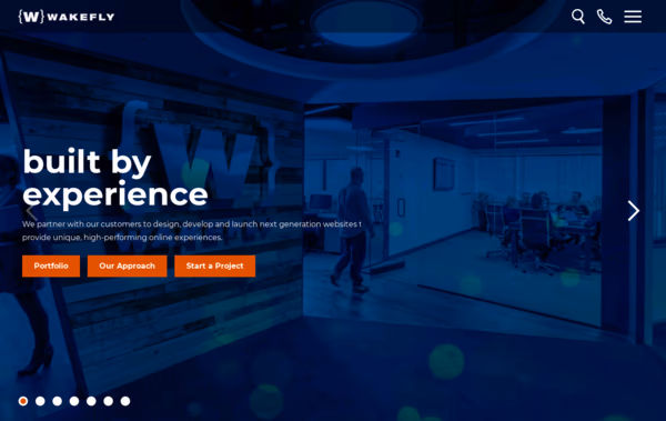 Wakefly Digital Marketing Agency Web Design