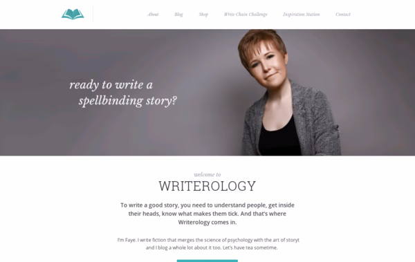 Writerology Web Design