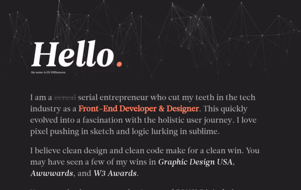 Eli Williamson Web Design