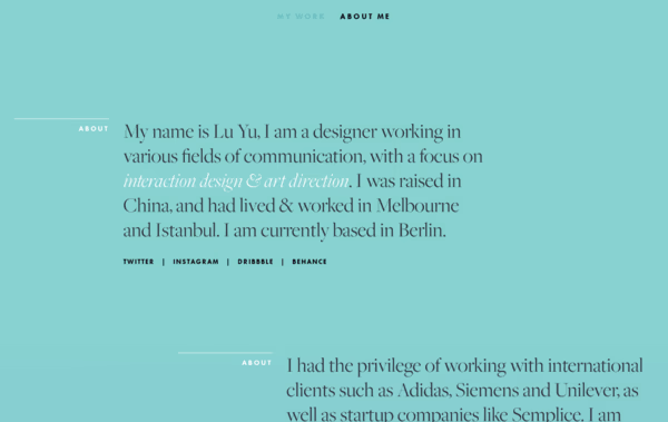 Lu Yu Web Design