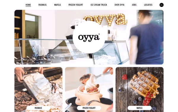 ice bar oyya Web Design