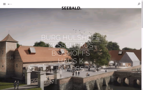 SEEBALD. Web Design