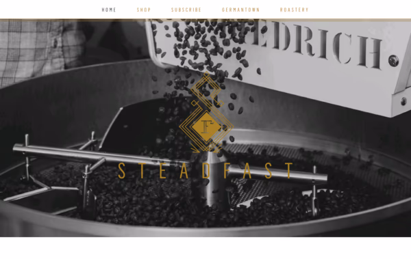 Steadfast Coffee Web Design