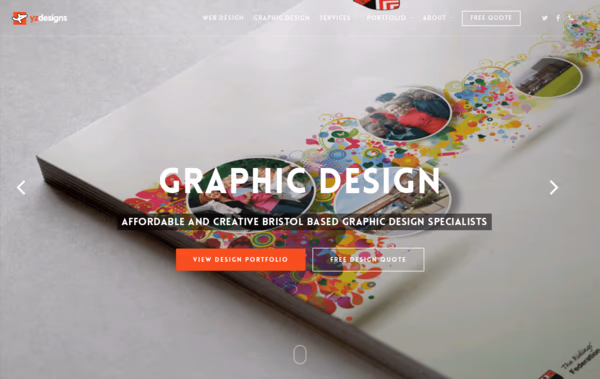 YZ DESIGNS Web Design
