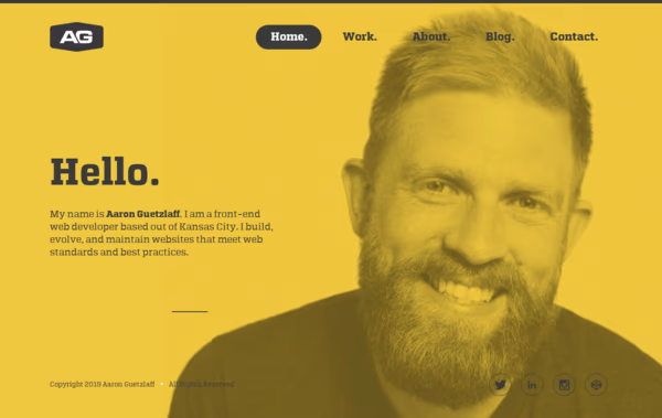 Aaron Guetzlaff Web Design