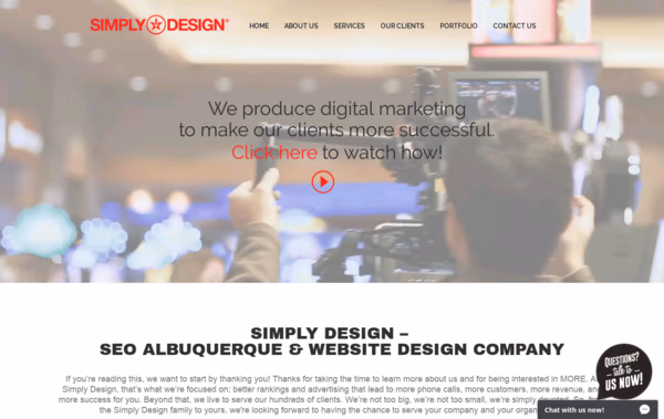 SIMPLY DESIGN Web Design