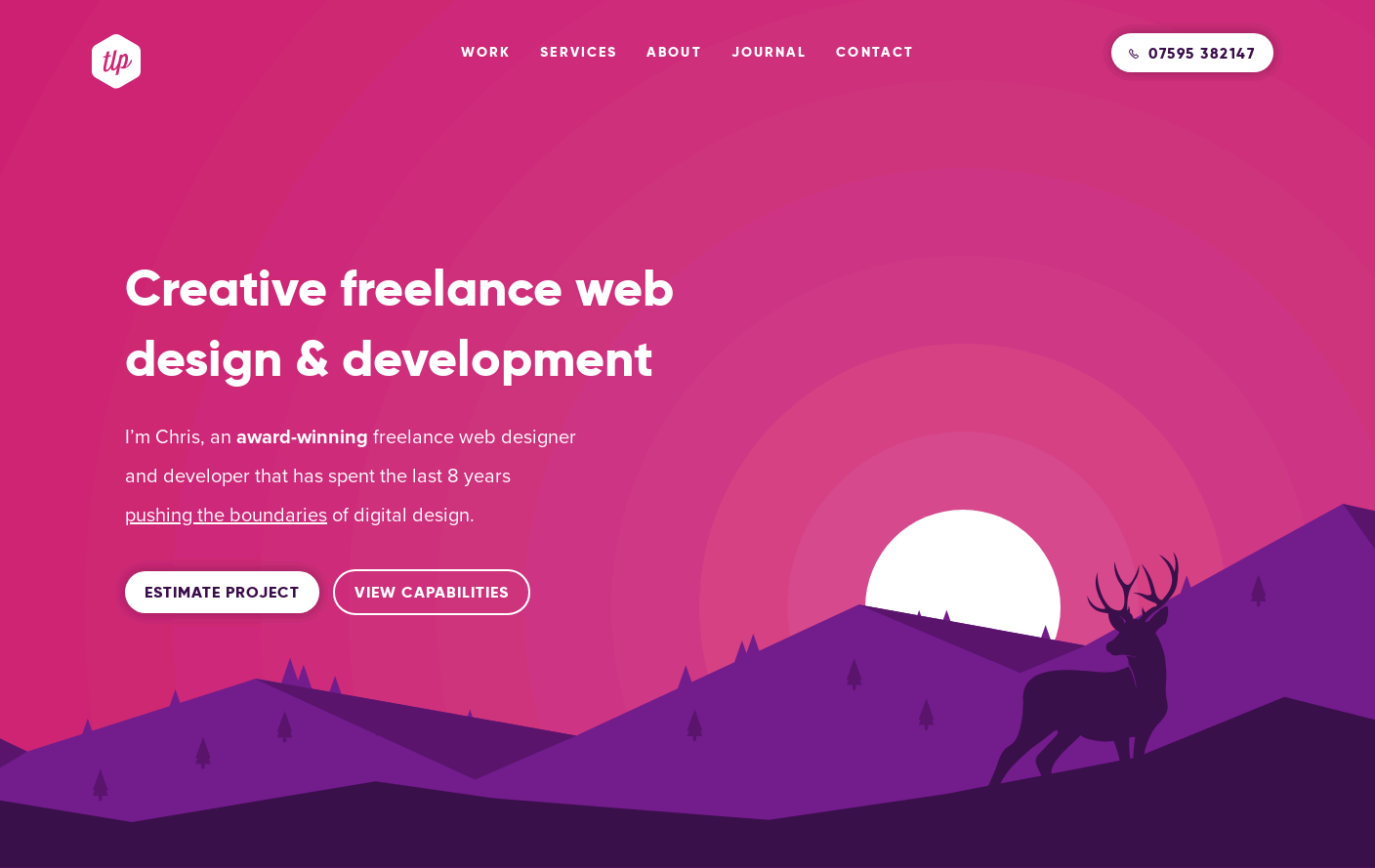 The Lonely Pixel Website Is A Web Design Inspiration