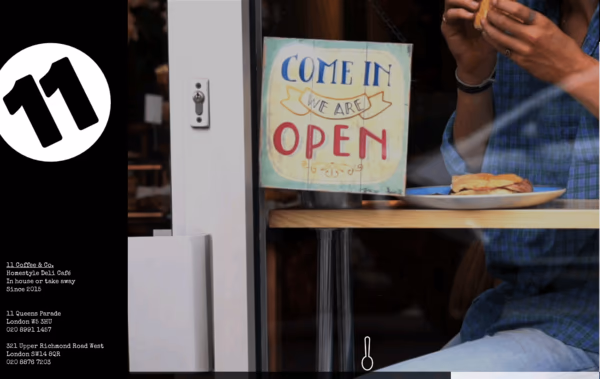 11 Coffee & Co. Web Design
