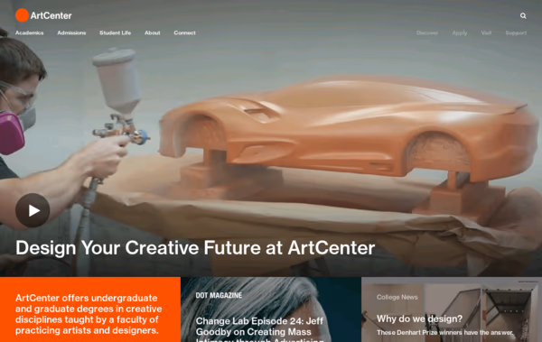 ArtCenter Web Design