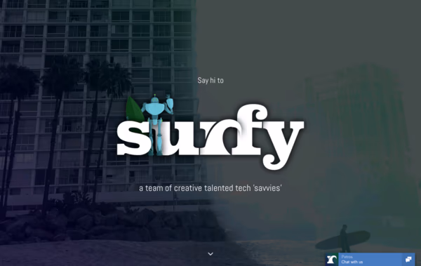 Surfy.io Web Design