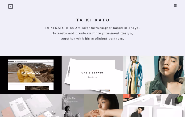 TAIKI KATO Web Design