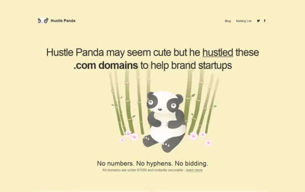 Hustle Panda Web Design