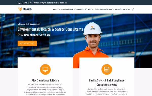 MiSAFE Solutions Web Design