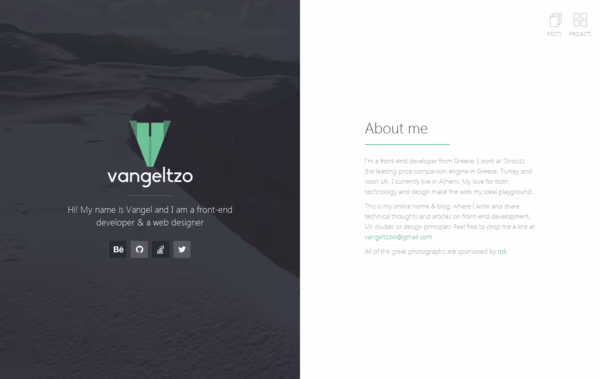 Vangel Tzo Web Design
