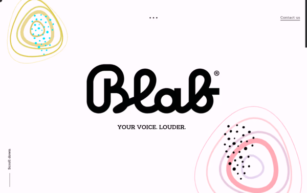 Blab Studio Web Design