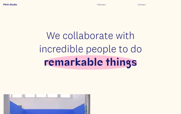 Pitch Studio Web Design