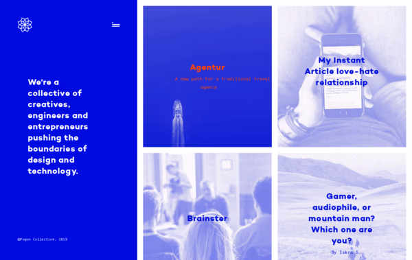 Pogon Collective Web Design