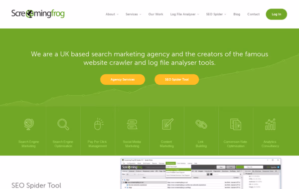 Screaming Frog Web Design
