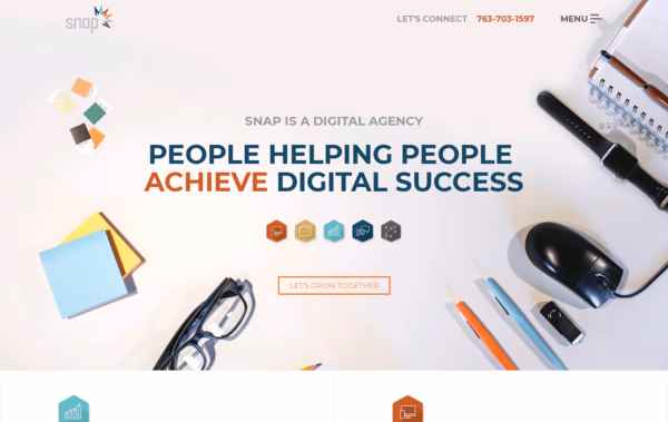 Snap Agency Web Design