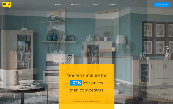 Ukraina Factory Web Design