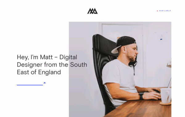 Matt Axell Digital Designer Web Design