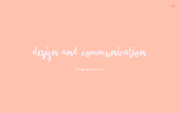 Thingsabouthelene Web Design