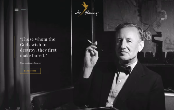 Ian Fleming Web Design