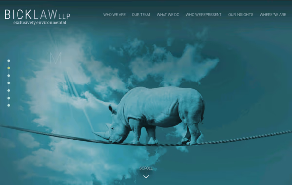 Bick Law  Web Design