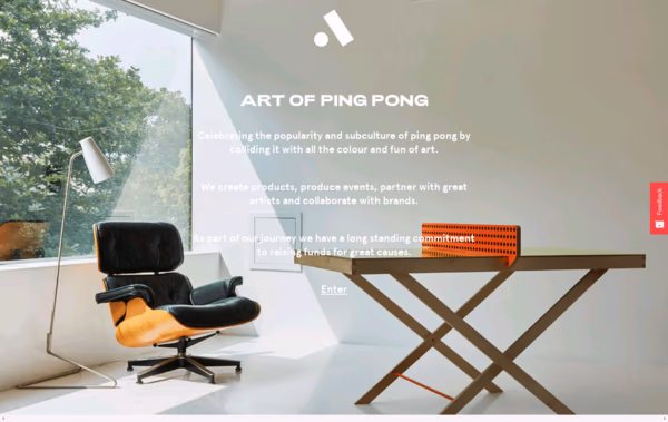 The Art of Ping Pong Web Design
