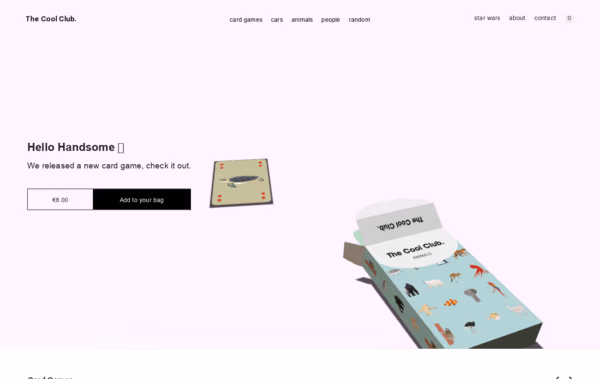 The Cool Club Web Design