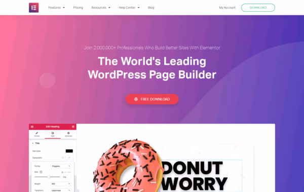 Elementor Web Design
