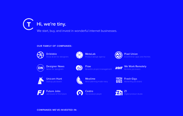 Tiny Web Design