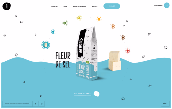 I Like Tofu Web Design