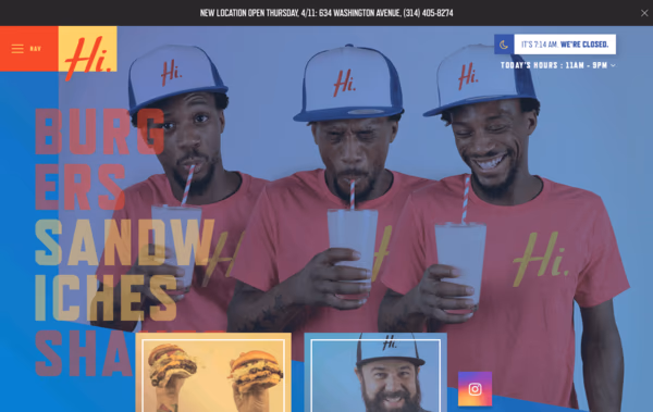 Hi-Pointe Drive-In Web Design