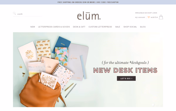Elum Designs Web Design