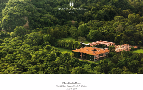 Hacienda de San Antonio Web Design