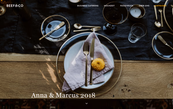 Beef&Co Web Design