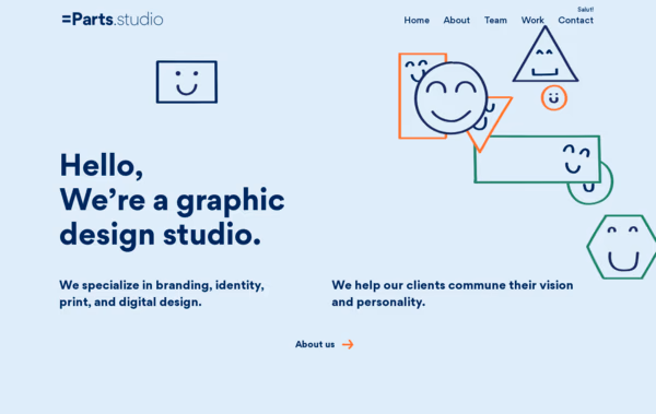 Equal Parts Studio Web Design