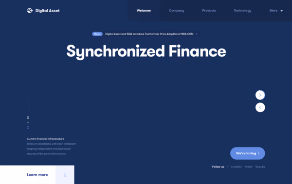 Digital Asset Web Design