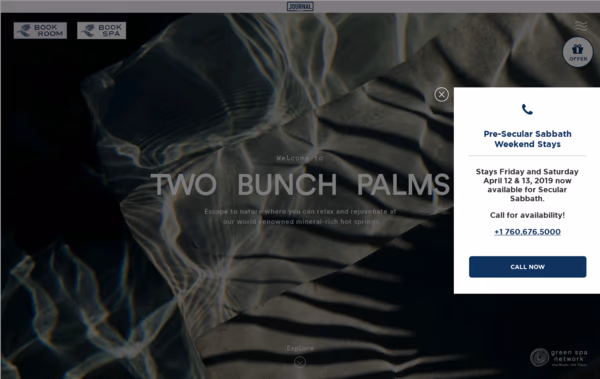 Two Bunch Palms Web Design