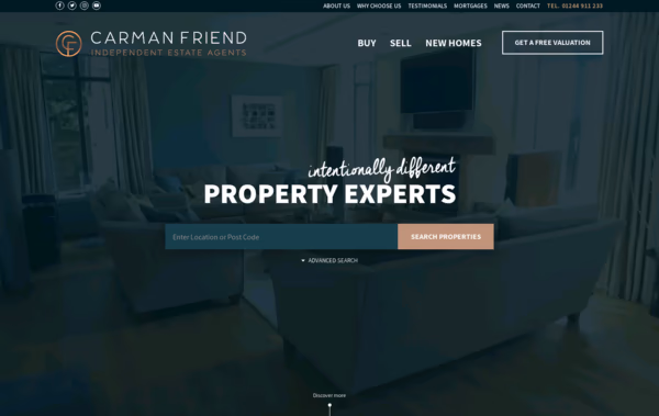 Carman Friend  Web Design
