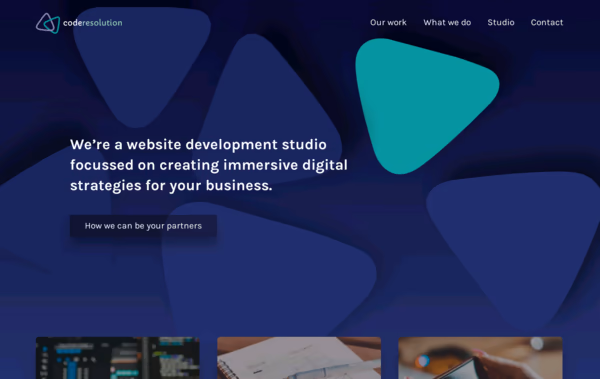 Code Resolution Web Design