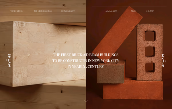 320 and 360 Wythe Web Design