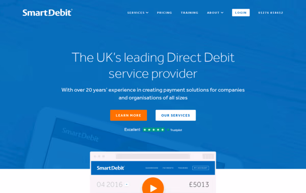 SmartDebit Web Design