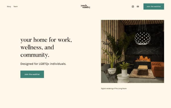 You & Sundry Web Design
