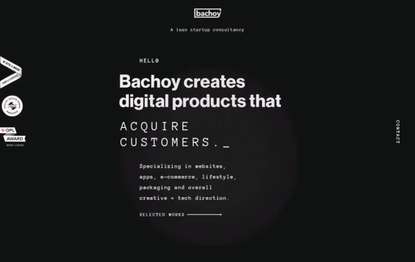 Bachoy Digital Product Consultancy Web Design