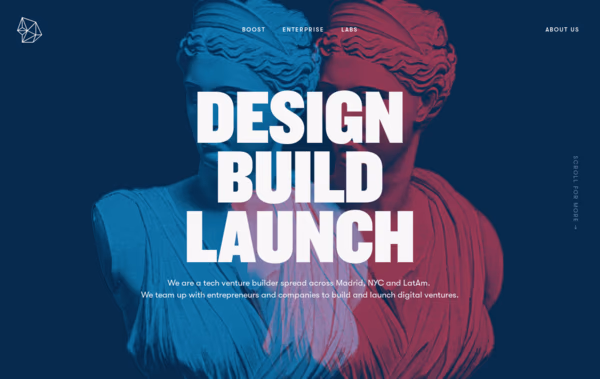 Rocka Tech Venture Builder Web Design