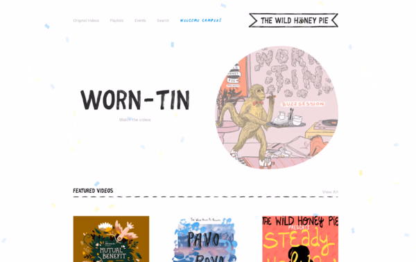 The Wild Honey Pie Web Design